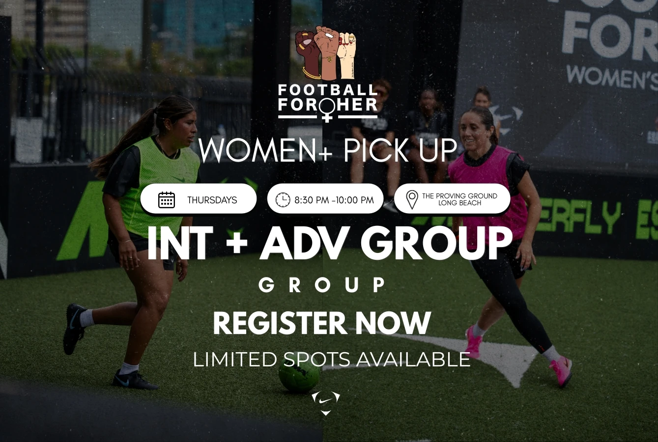FFH Women+ Pick Up (Intermediate + Advanced)
