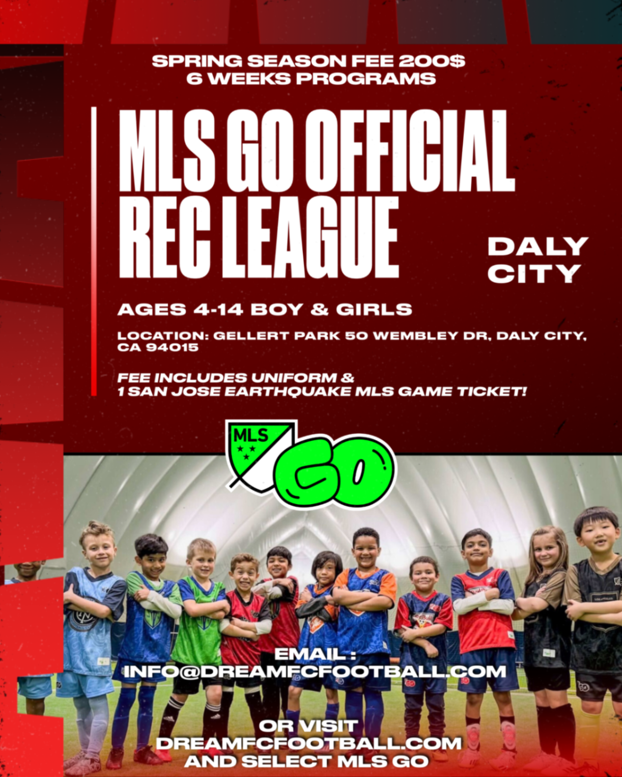 MLS GO DREAM DALY CITY